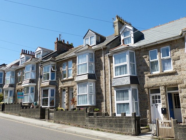 A row of terraced houses